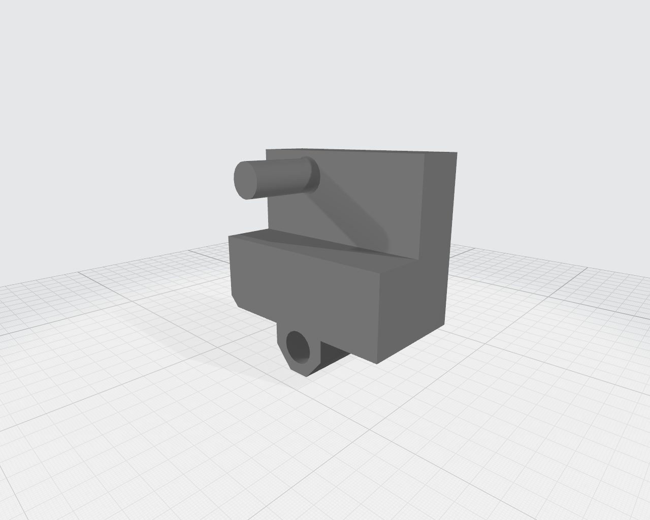  SMP 초룡신 격룡신 왼쪽 무릎 파츠 3D 프린터 모델링