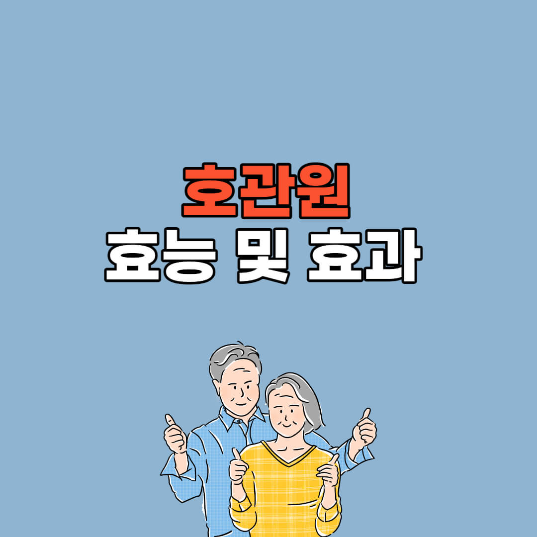  호관원 프리미엄 효과 가격 총정리