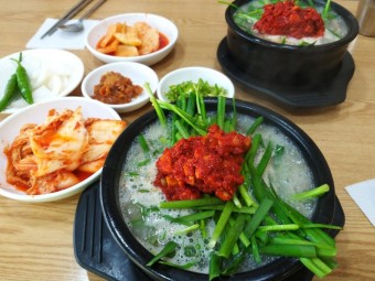 남극 셰프 순댓국 순대국