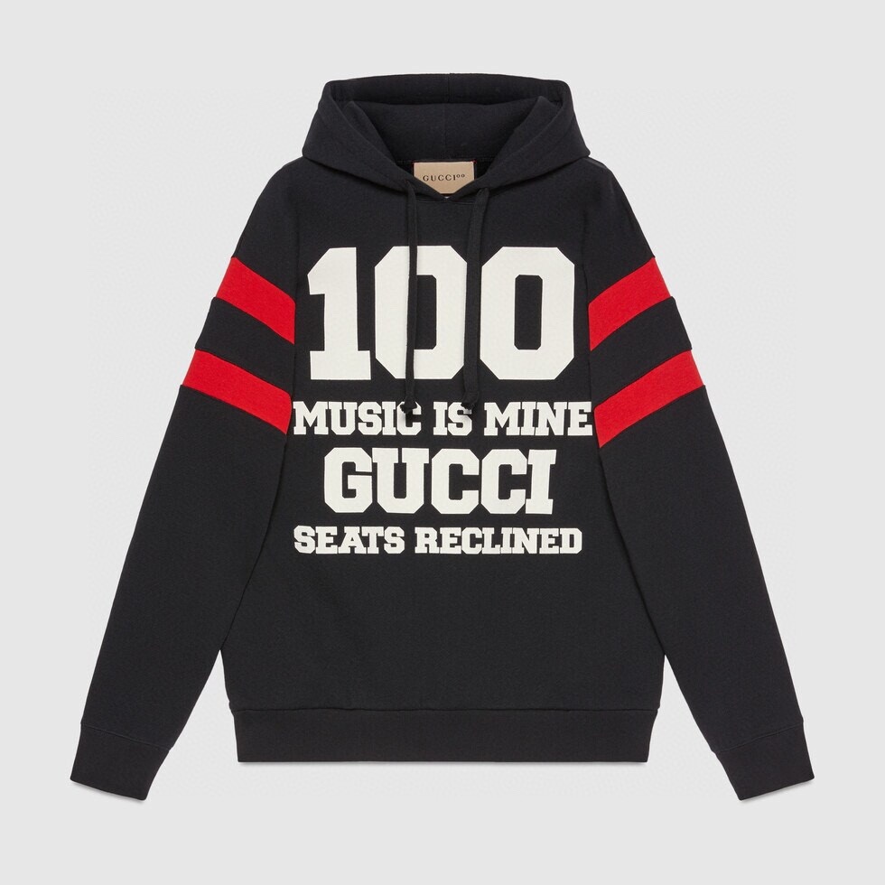  [GUCCI] 구찌 Gucci 100 코튼 스웨트 셔츠 후드 티셔츠 660282 XJDW6 1152