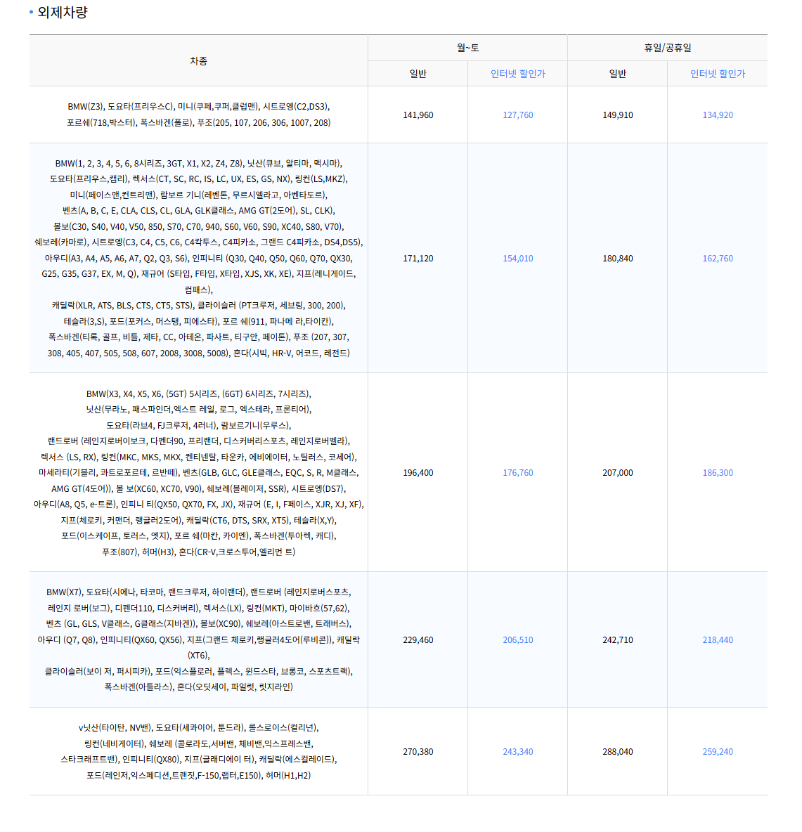 목포 제주도 배편 예약 및 안내