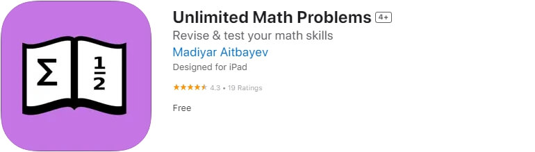 Unlimited Math Problems