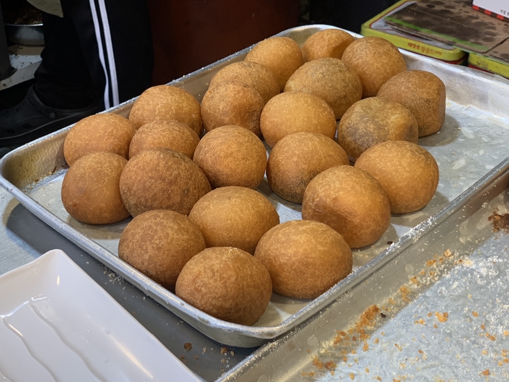 속초 맛집 코끼리 분식 찹쌀도너츠