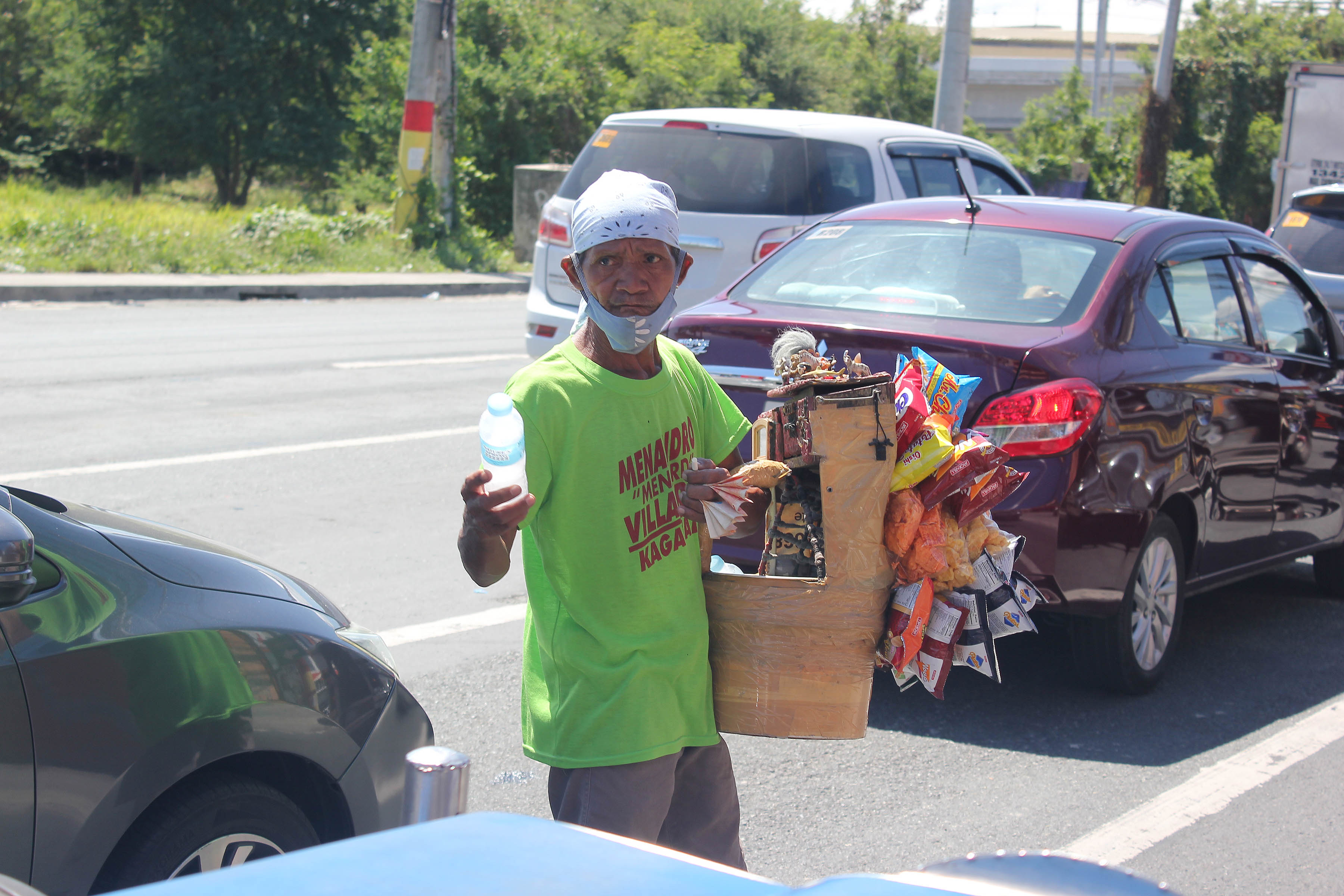 Street vendor of the Philippines