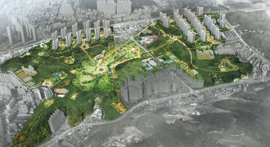힐스테이트환호공원-민간공원조성계획