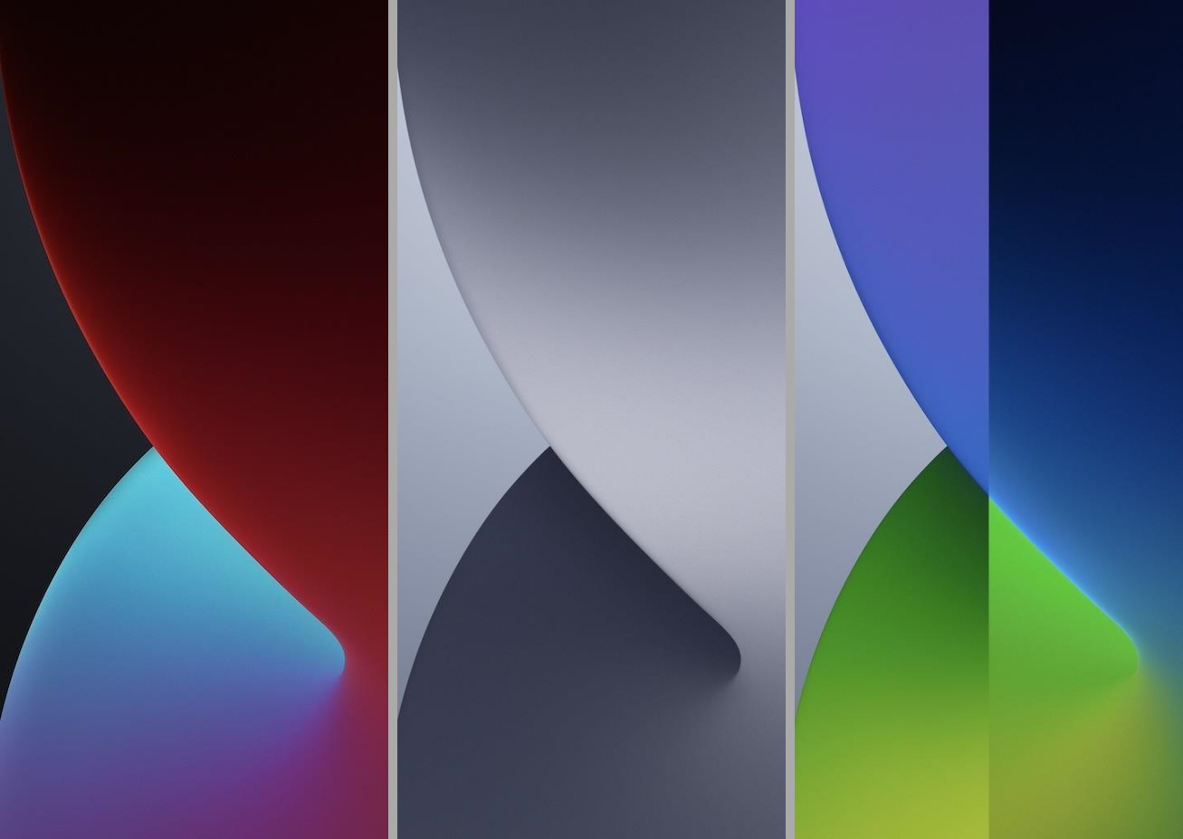 iPhone. iOS14. 아이폰 새로운 배경화면 중