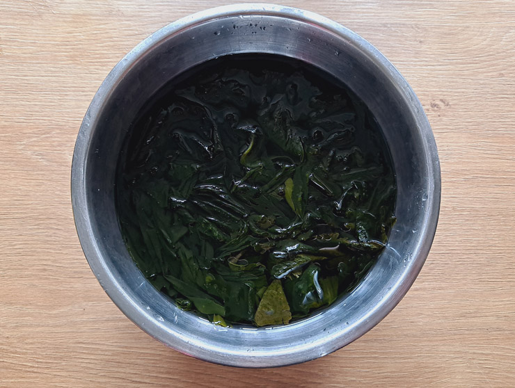 미역국 끓이는 방법 쫄깃~ 표고버섯 들깨미역국 고기없이 21