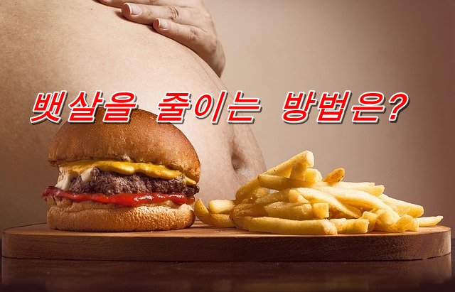  뱃살을 줄이는 방법은?