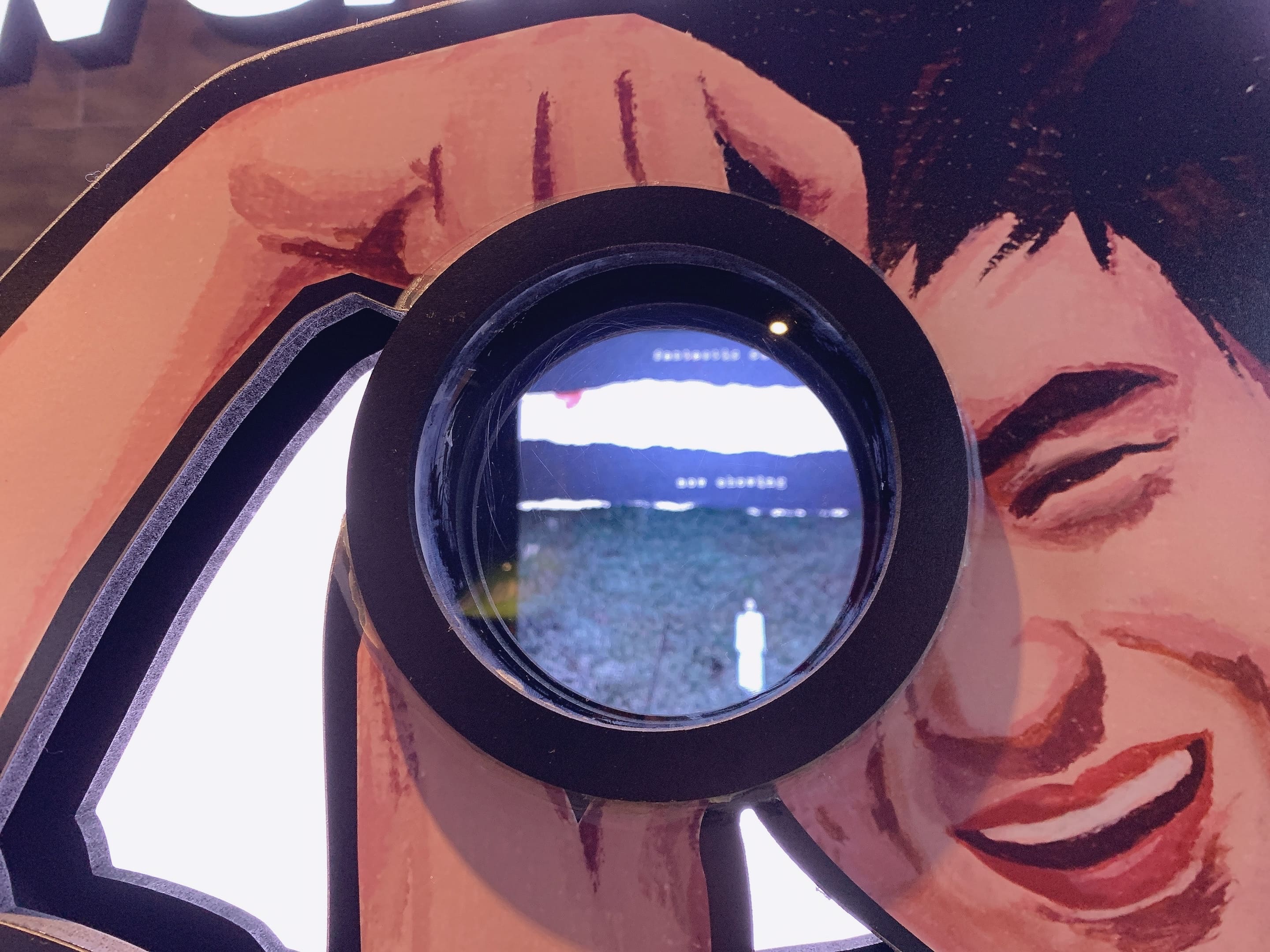 부산영화체험박물관 포스터 및 영화소개 카메라 렌즈를 통해서 보기