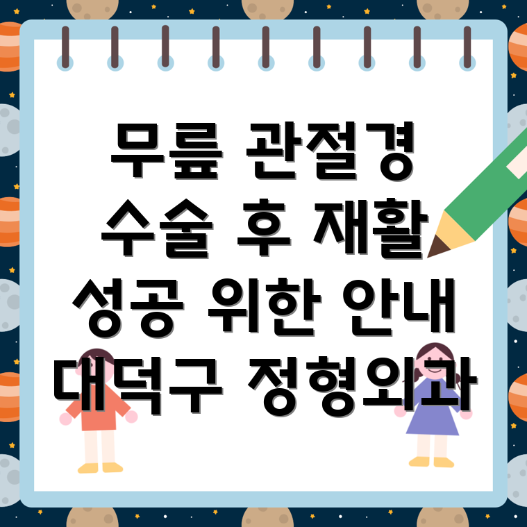 무릎 관절경 재활