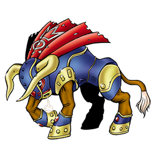  [디지몬도감] 부르몬 ブルモン BULLMON BULLMON
