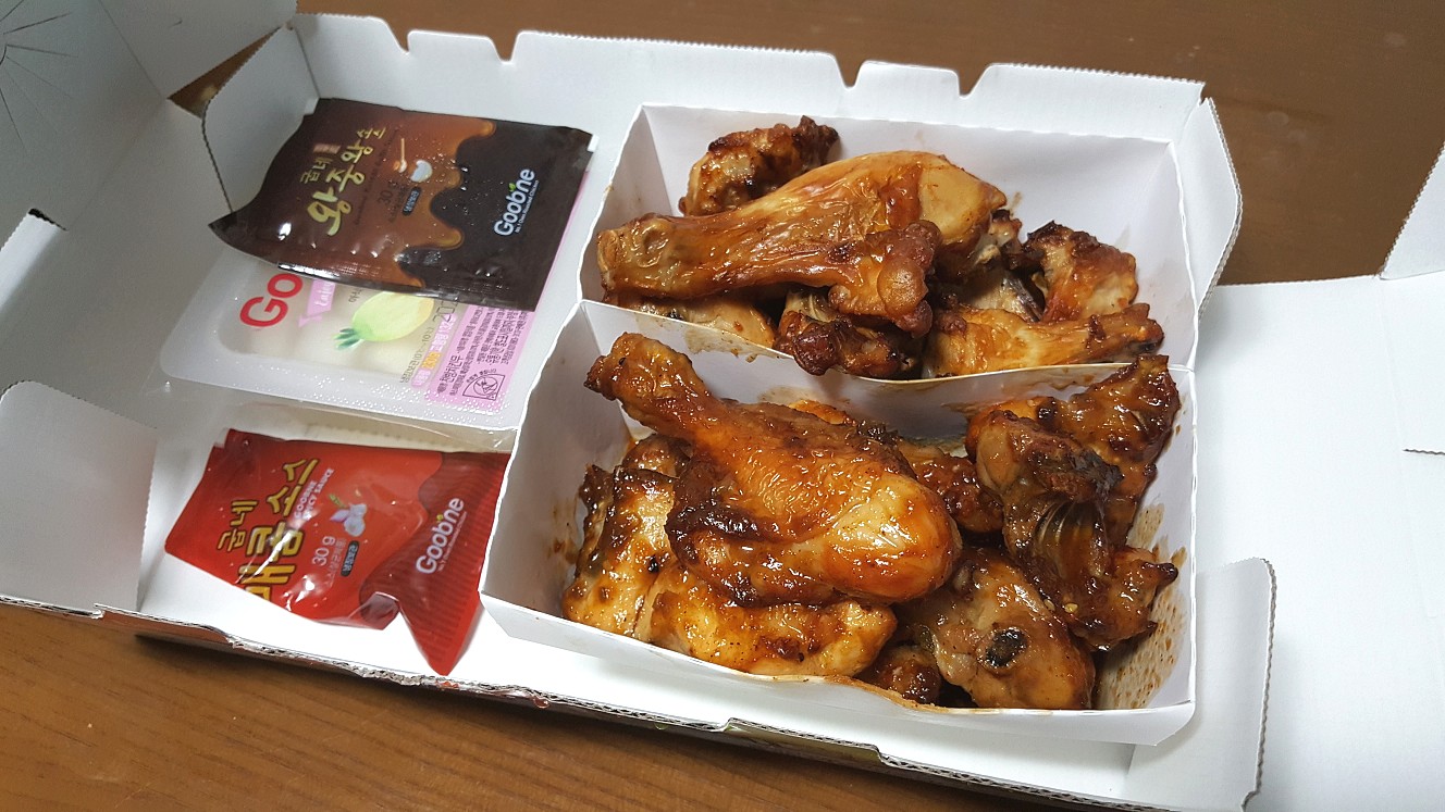 굽네 치킨 ( 오리지날/갈비천왕) 반반세트 내돈 내산 후기 굽네 치킨 ( 오리지날/갈비천왕) 반반세트 내돈 내산 후기