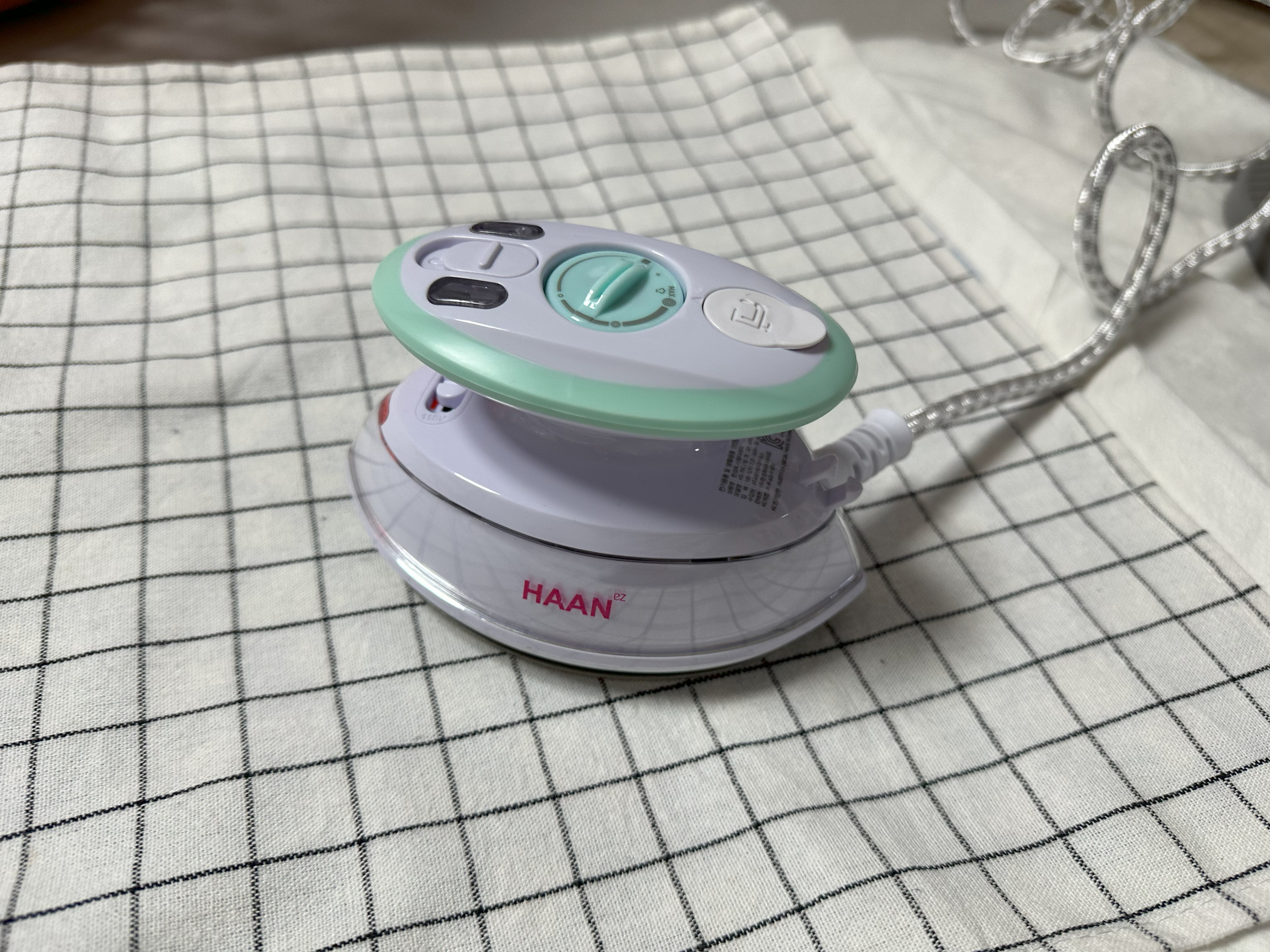 HAAN TRAVEL MINI STEAM IRON