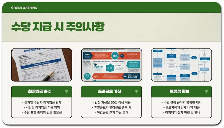 대통령 선거일 근무 수당 
