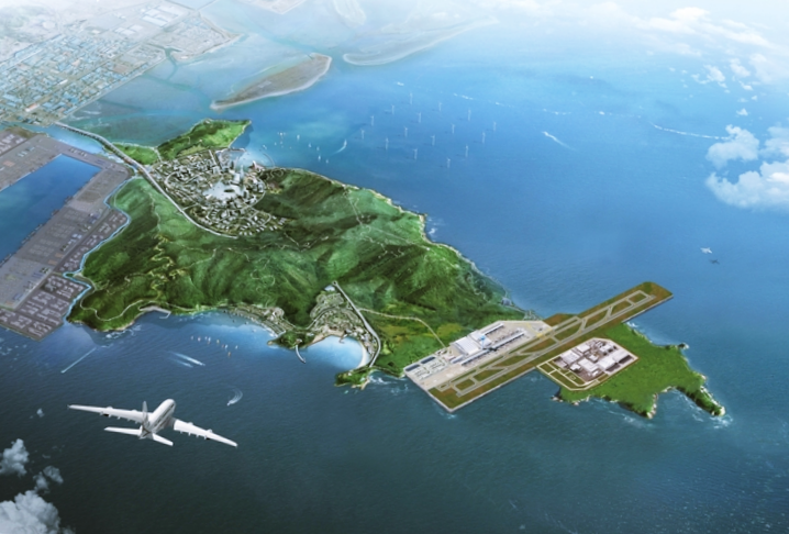 가덕도신공항 조감도