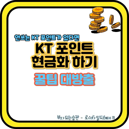 KT 포인트 현금화-멤버쉽 포인트 사용
