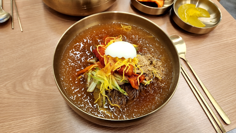 [화성 동탄 맛집] 7곡제면소 동탄호수공원점 / 칼국수, 냉면 전문점 - 코다리냉면