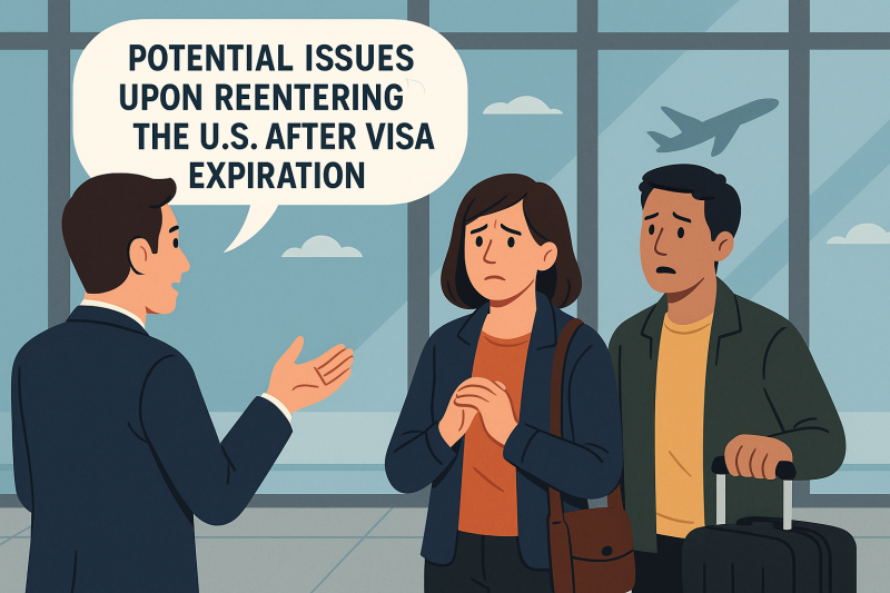 Potential Issues When Reentering the U.S. After Visa Expiration – Traveler Concerns and Immigration Risks in 2025