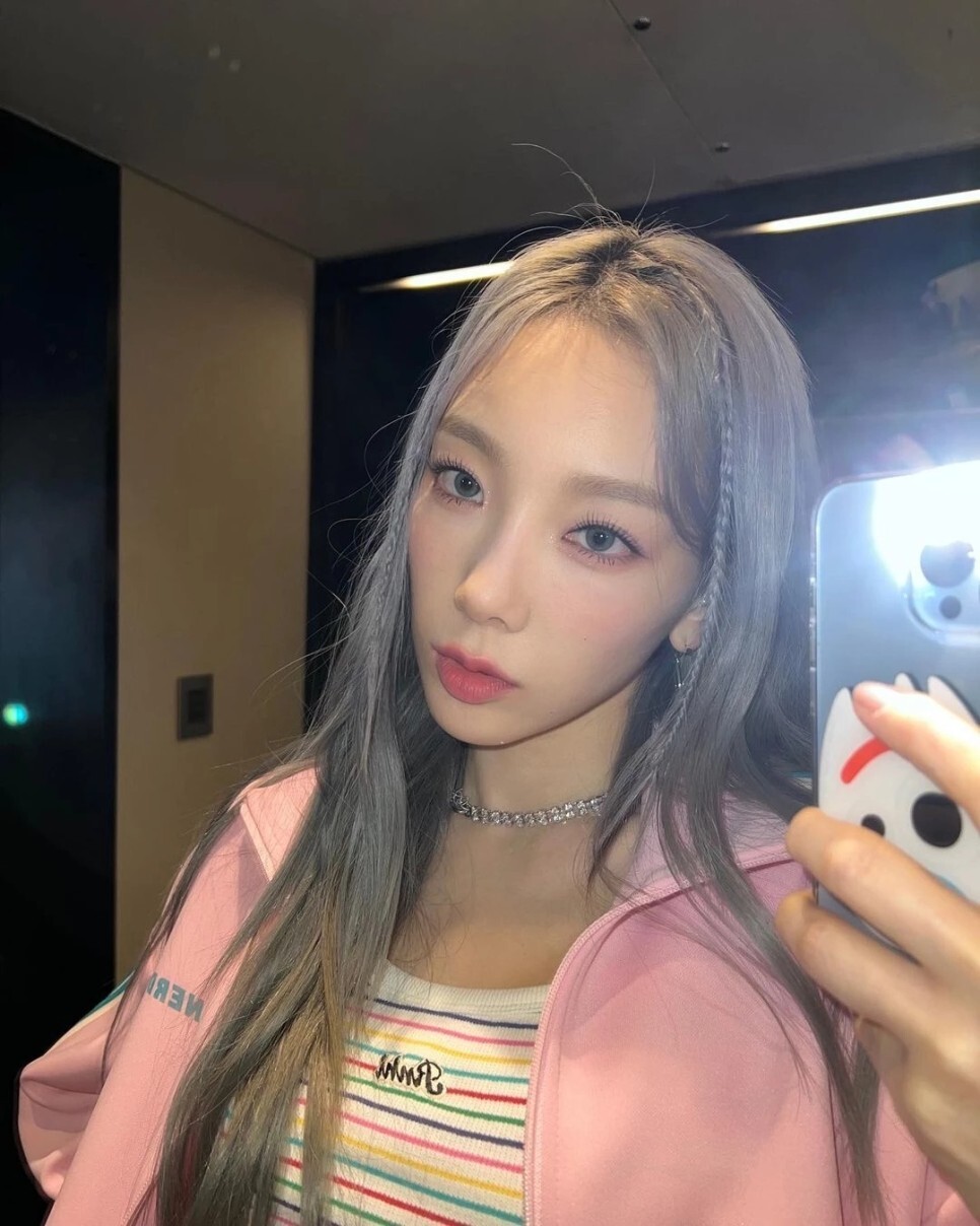  "아무도 못 알아봤다" 지하철 찬 태연, 일반인 같은 평소 모습 어떻길래?