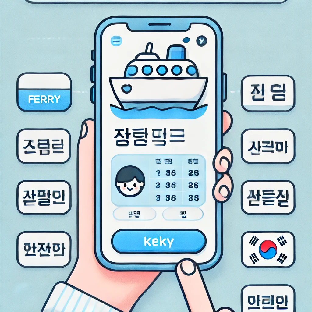 죽도 상화원 배편 정보와 죽도신광민박 여행