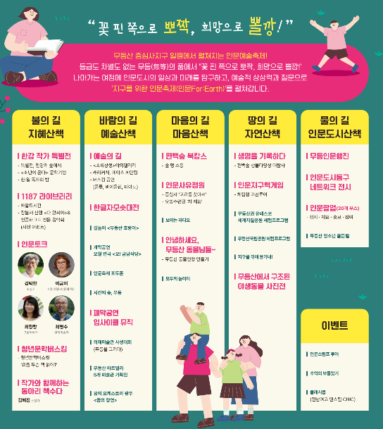 동구 무등산 인문축제 프로그램 일정