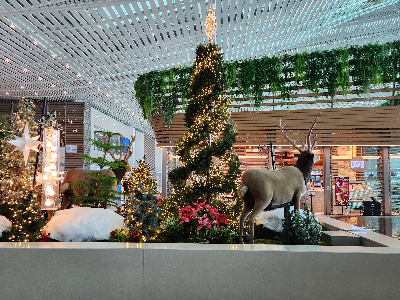 인천공항의 크리스마스 장식