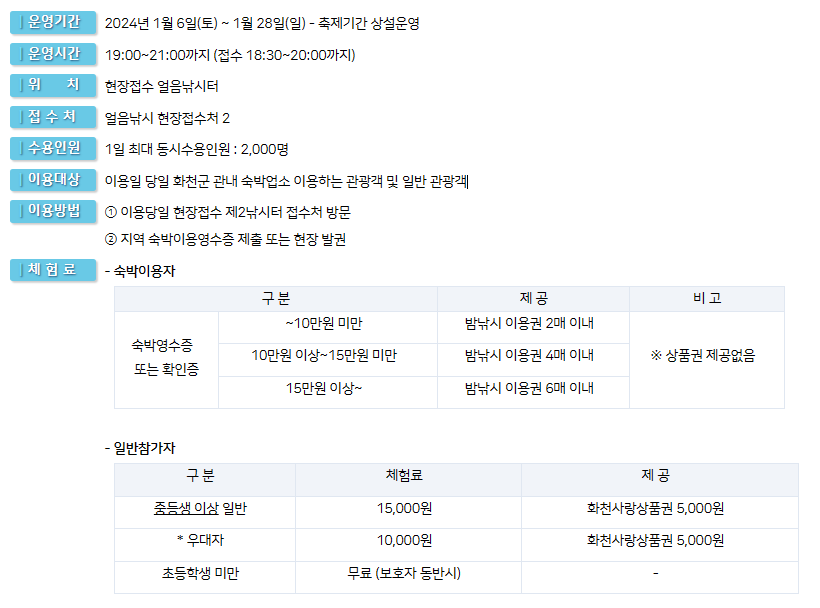 2024 화천 산천어축제 이건 알고가자6