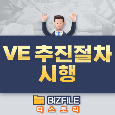 VE 추진절차와 시행