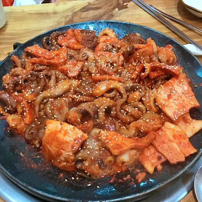 갓파더 조나단 김숙 쭈삼 쭈꾸미 삼겹살 맛있는 식당 맛집 소개