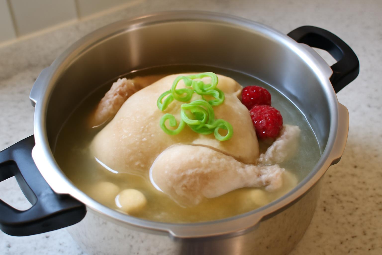 압력솥 삼계탕 맛있게 끓이는법