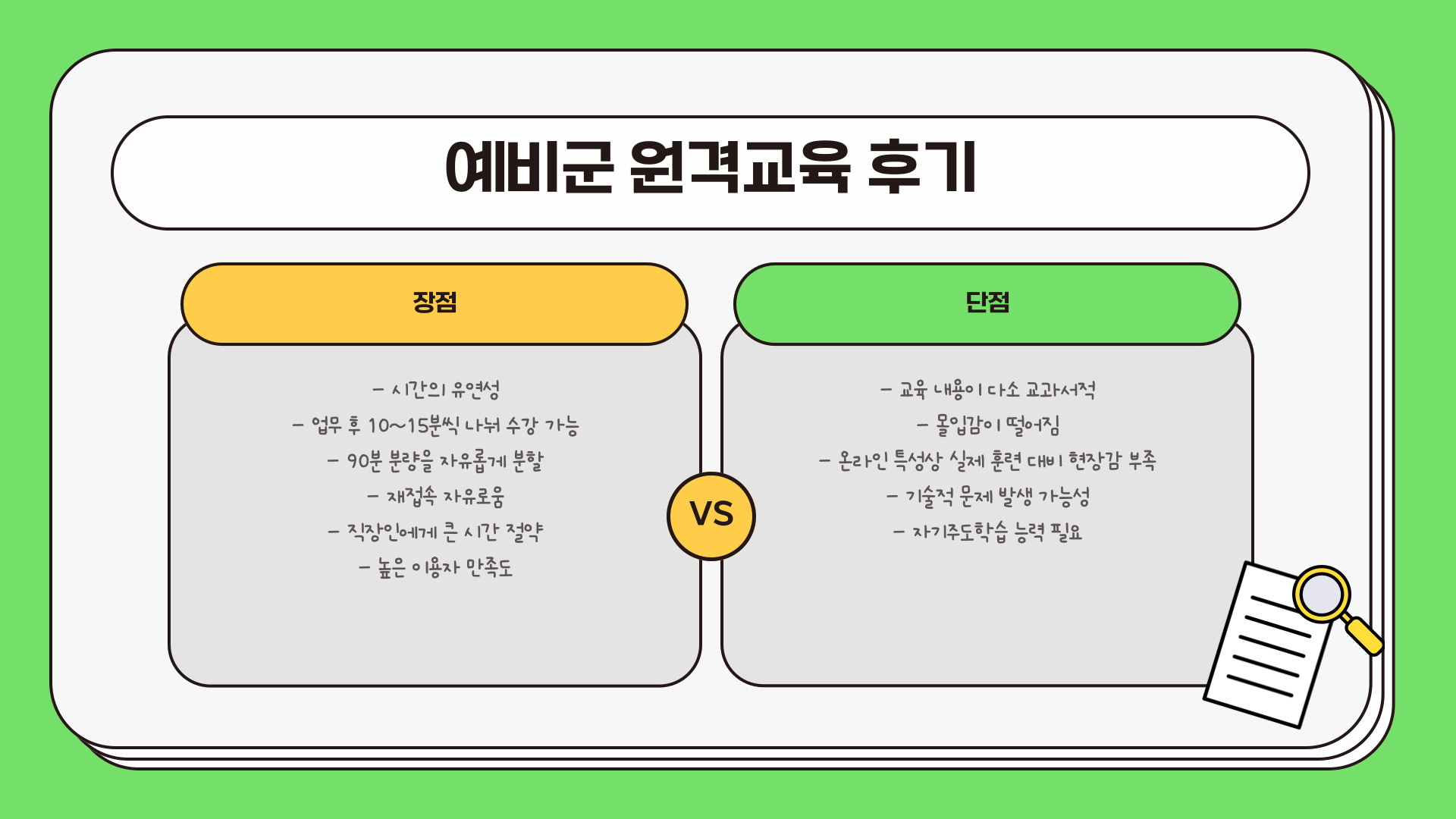예비군 원격교육