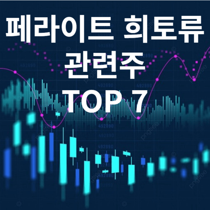 페라이트 희토류 관련주 TOP 7