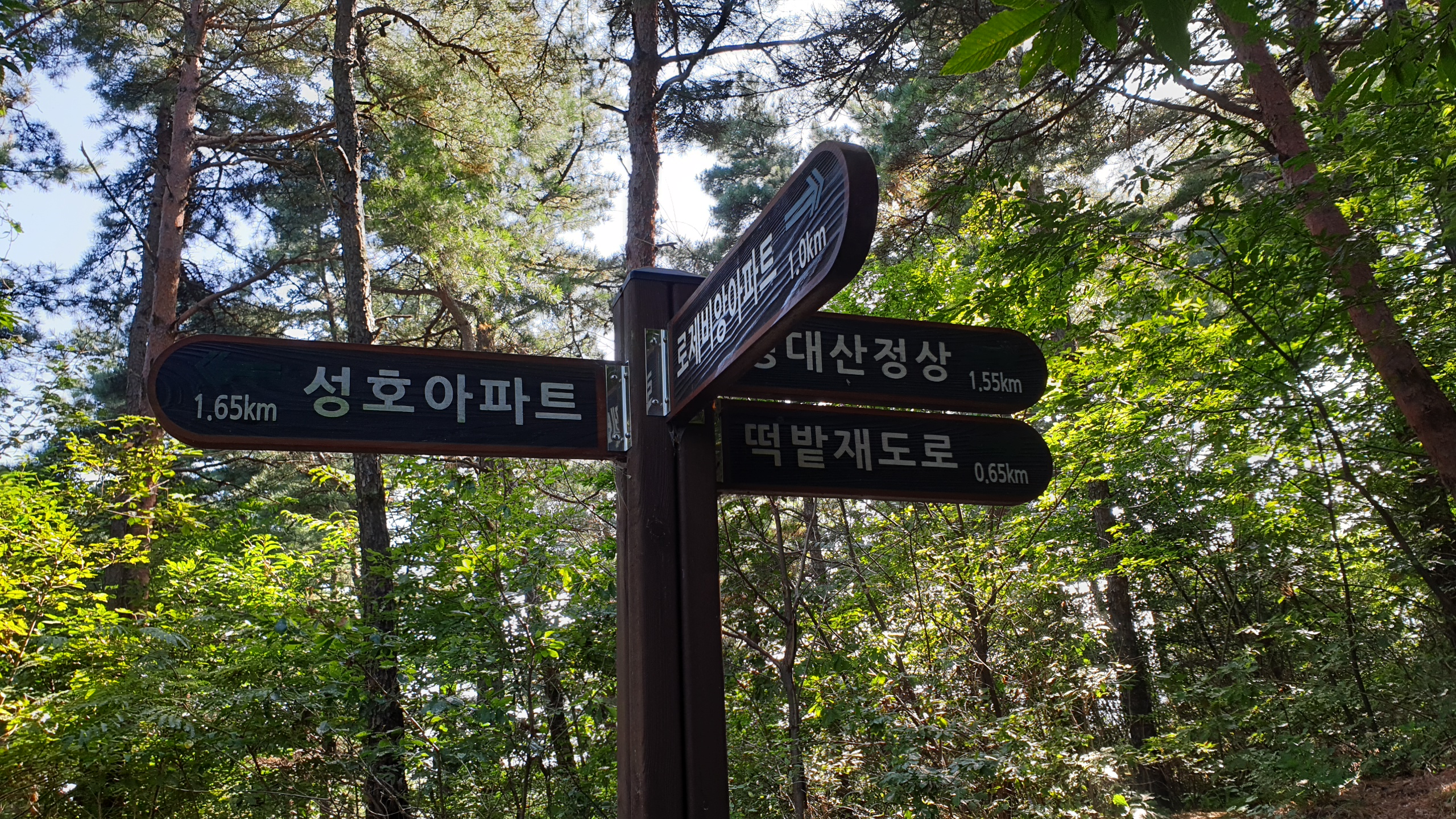  로제비앙을 시작으로 온정리 샘터로 오는 산책길