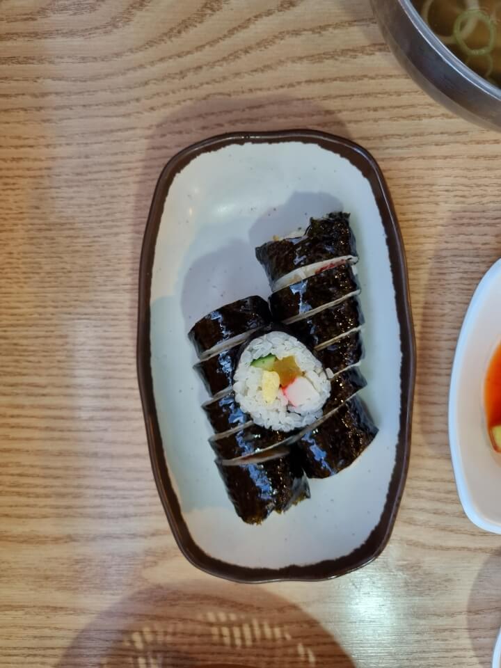 김밥(참기름 100%)