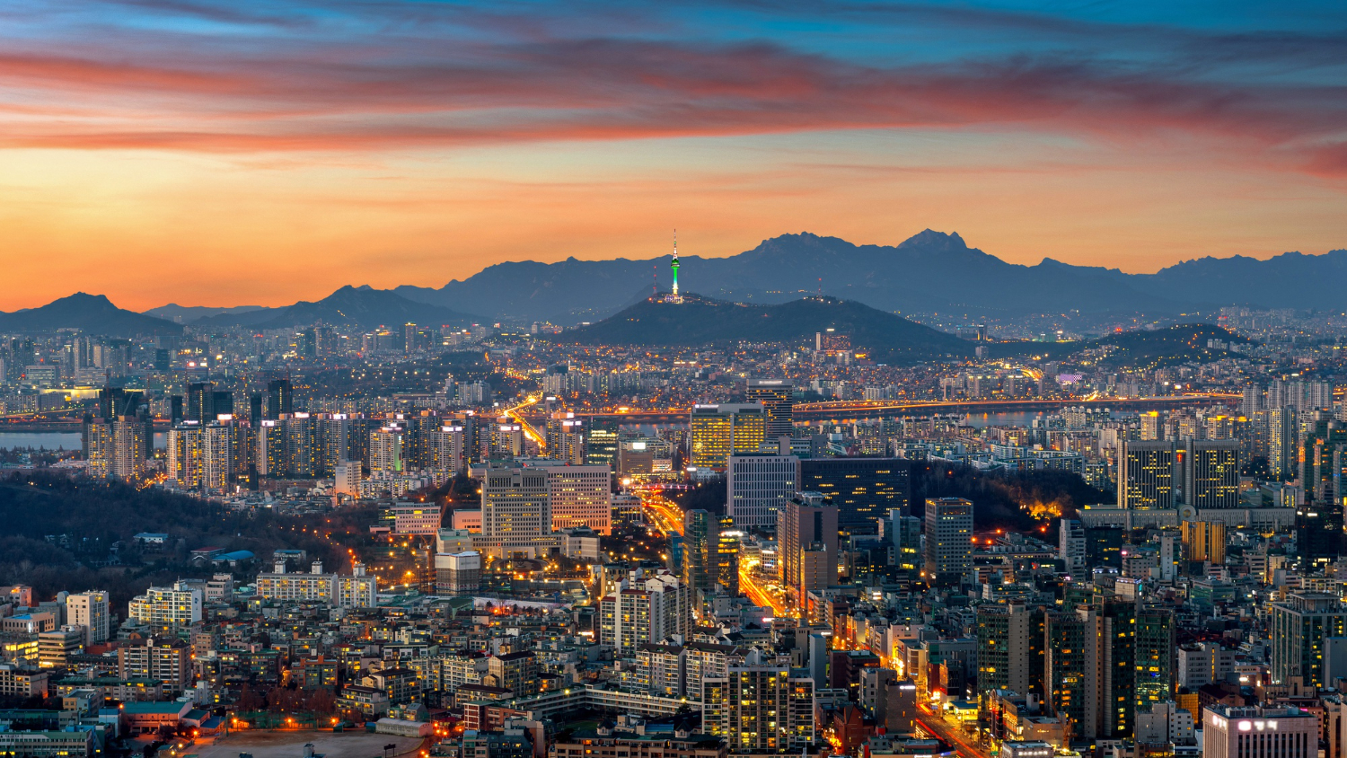 남산타워(노을)