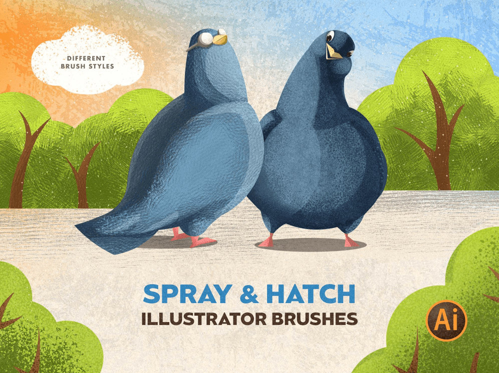 illustrator-texture-brushes-spray-and-hatch-brushes