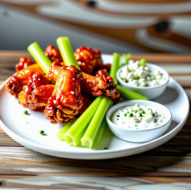 매콤하고 바삭한 버팔로 윙(Buffalo Wings) 레시피