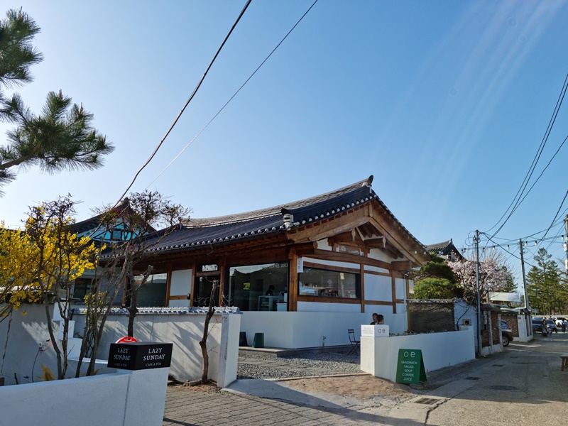  경주 황리단길 아담하고 예쁜 한옥카페 'oe카페'