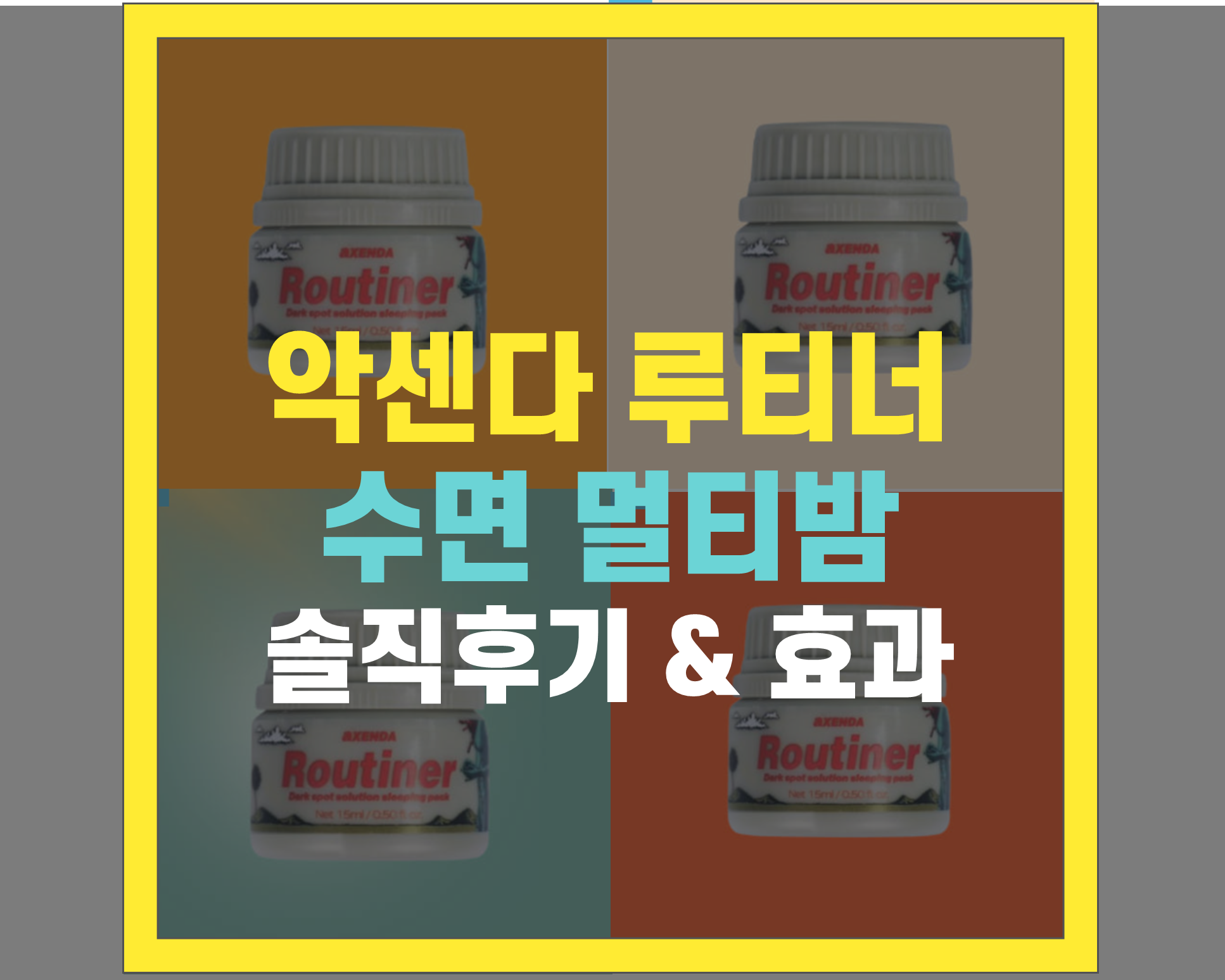 악센다-루티너-후기