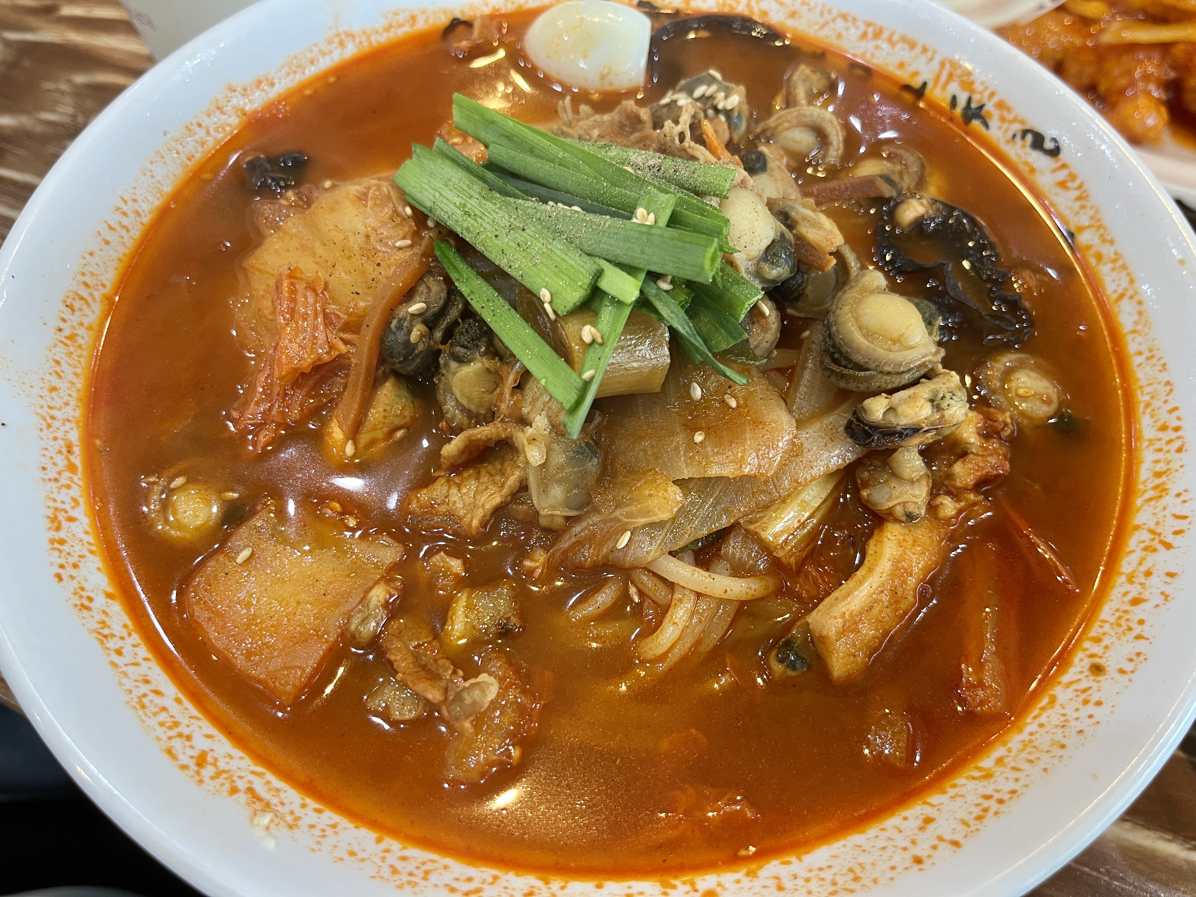 순두부 짬뽕 (기본맛)