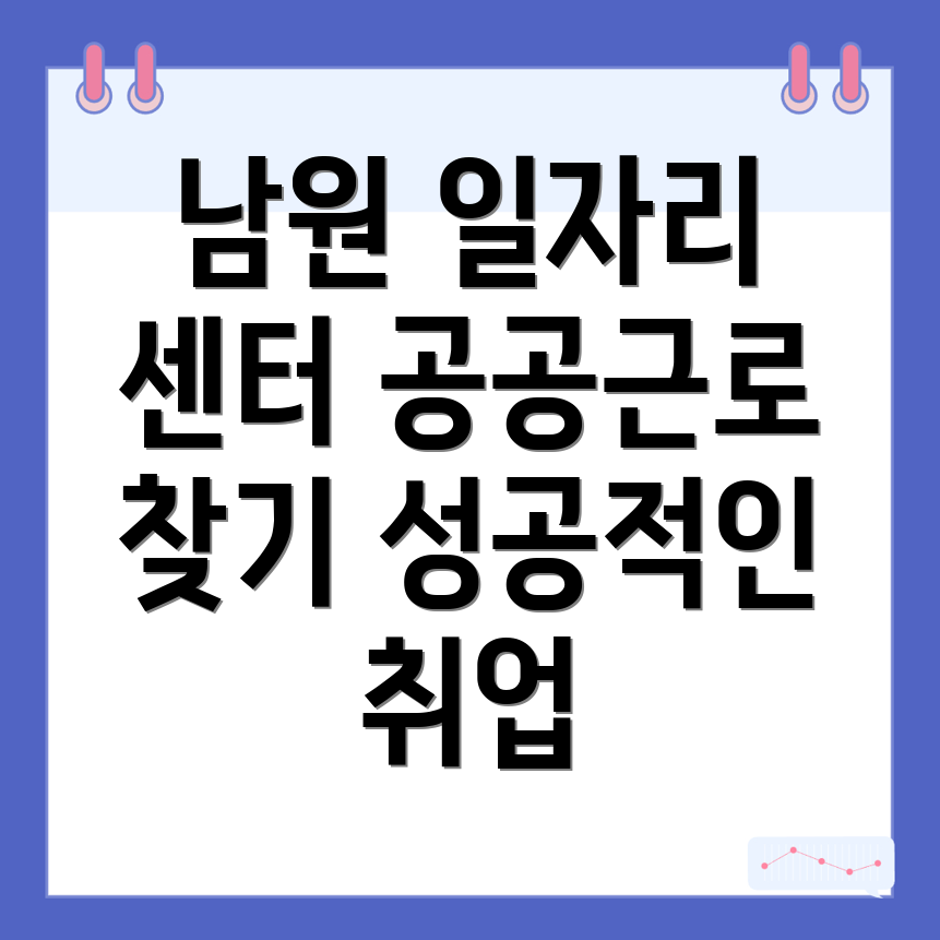 남원시 왕정동 일자리 센터