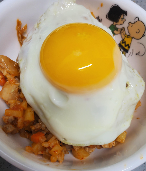 김치볶음밥-완성