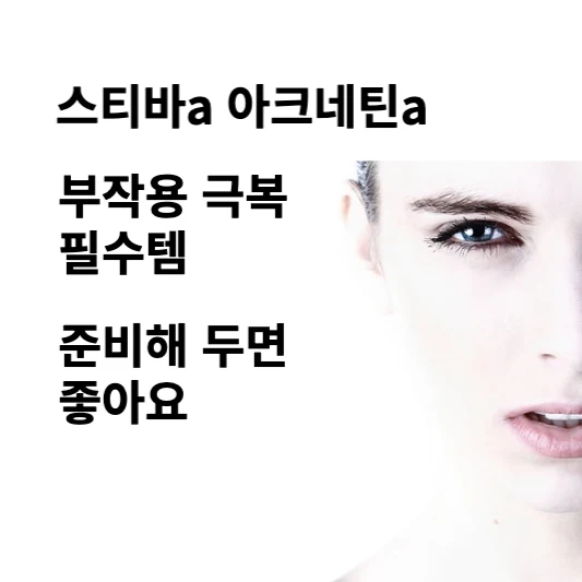 스티바 아크네틴A 부작용 극복 필수템 포스터