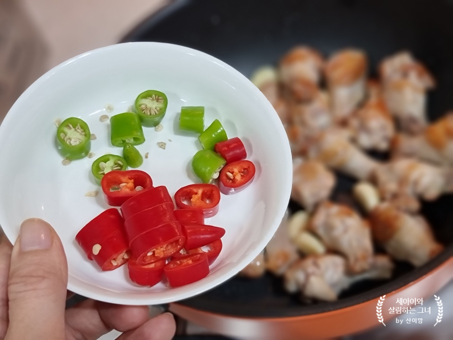 콜라 계봉간장조림 술방울 마미 굿~ 간장 닭볶음 레시피 매콤달콤 22