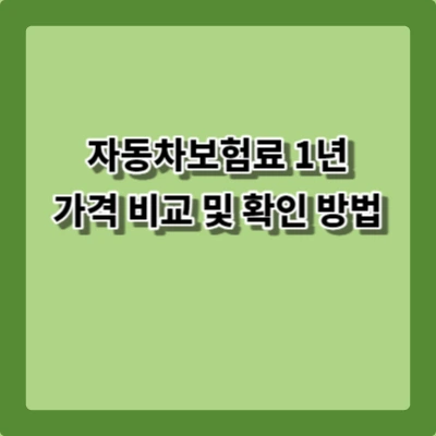 자동차보험료