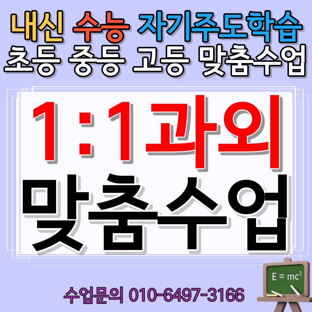  명지동 중학생 영어과외 초등학생 수학과외 국제중 국제고 대비 예비중 예비고 진로선택 선행학습