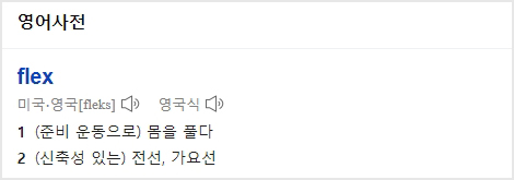 플러팅 뜻&#44; 플렉스 유래
