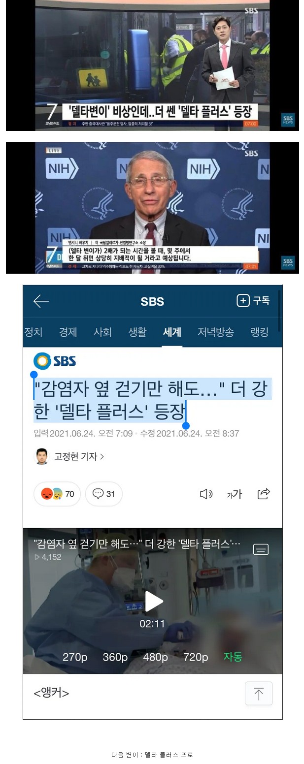  델타 플러스 변이 바이러스