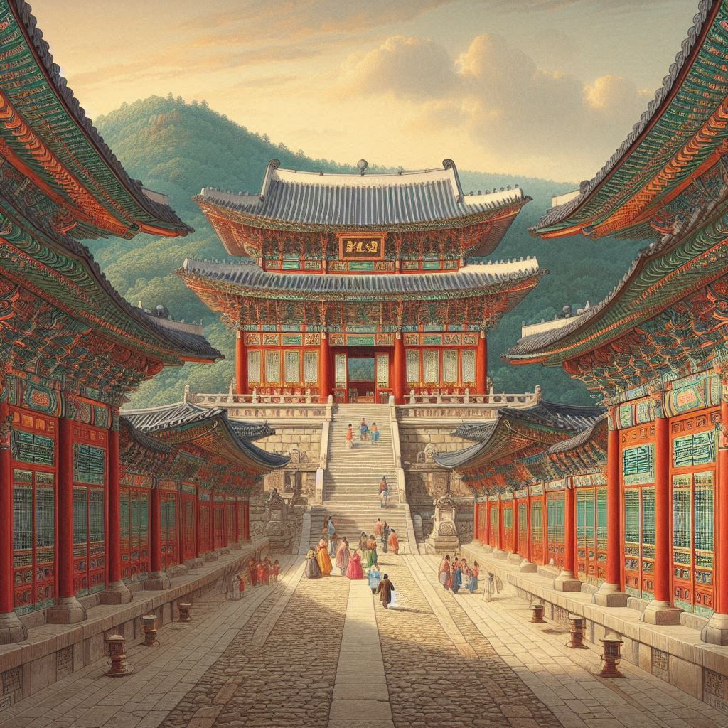 右通廣內 左達承明