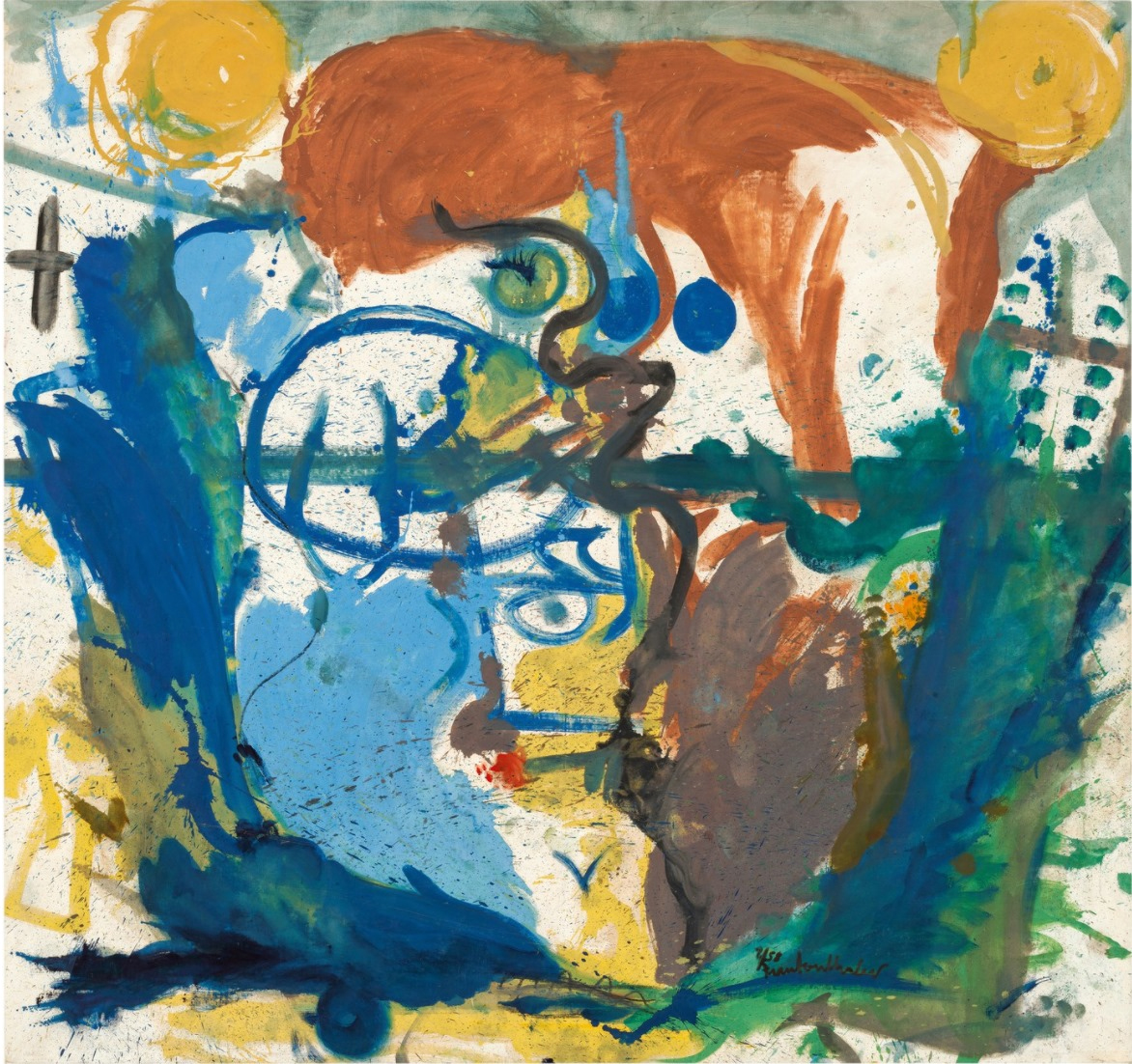 헬렌 프랑켄탈러(Helen Frankenthaler), 미국, 화가, 1928-2011